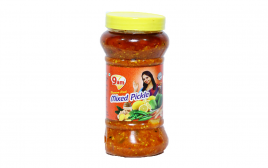 9am Mixed Pickle   Plastic Jar  500 grams